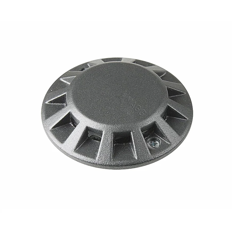Luminaria piso exterior estacionamiento SIDE EMITTER 12S LED 2W luz cálida 2700K Gris L7352-610 Magg