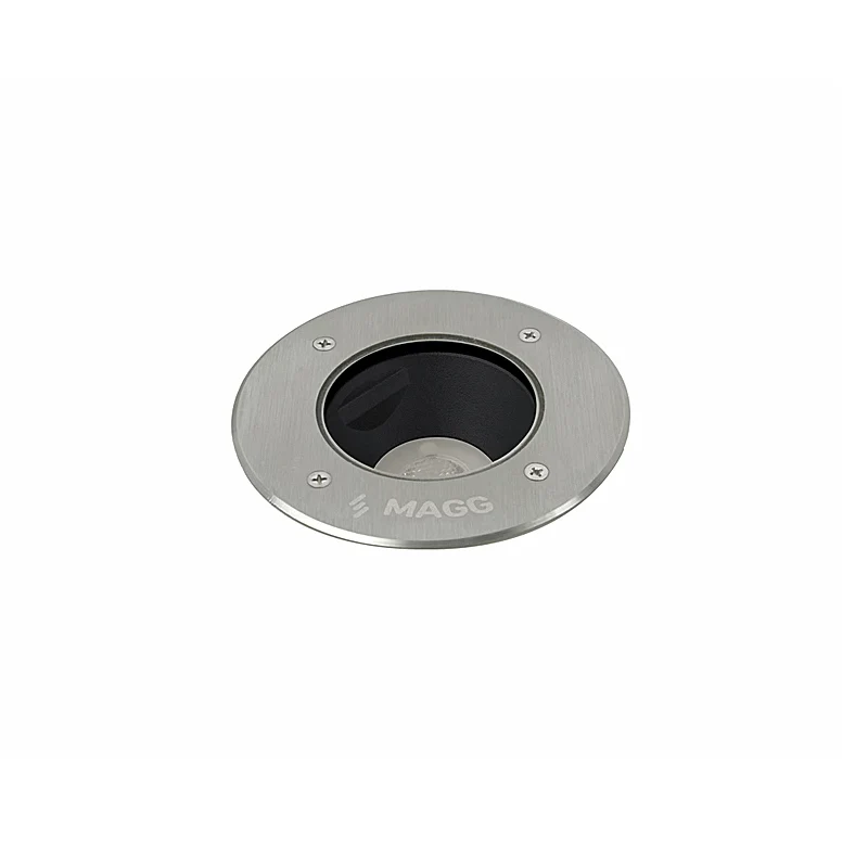 Luminaria piso exterior empotrar EP 100 18° 3W luz neutra 4000K Acero inoxidable L7310-9I3 Magg