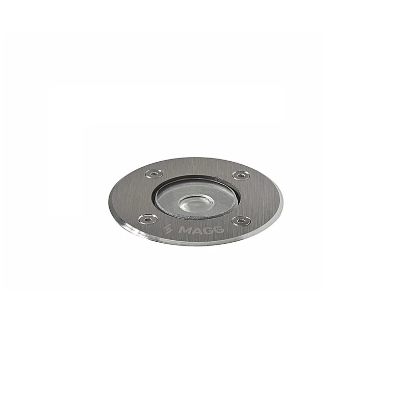 Luminaria piso exterior empotrar EP 60 45° 1W luz cálida 2700K Acero inoxidable L7301-919 Magg