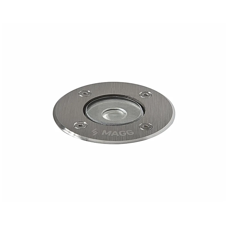 Luminaria piso exterior empotrar EP 60 18° 1W luz cálida 2700K Acero inoxidable L7301-913 Magg