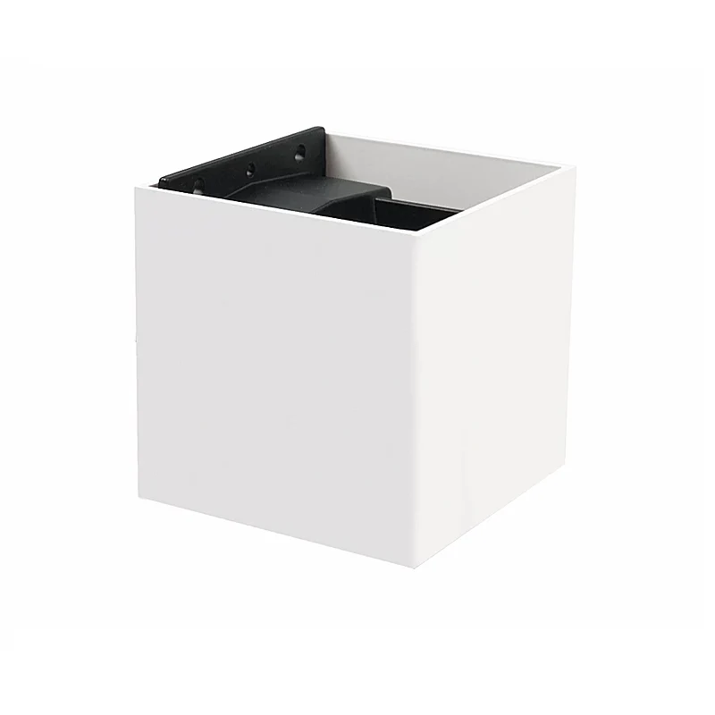 Lámpara muro wallwasher exterior CUBO A15 24W luz cálida 3000K Blanco L7112-1E0 Magg