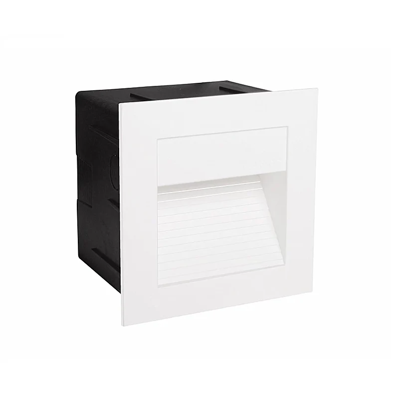Lámpara muro exterior de cortesía SW 40 Empotrar 1.6W luz neutra 4000K Blanco L7004-1I0 Magg