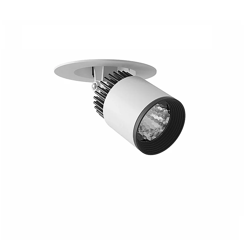 Proyector LED empotrar techo C12 E 24° 12W luz cálida 3000K Blanco L5670-1E5 Magg
