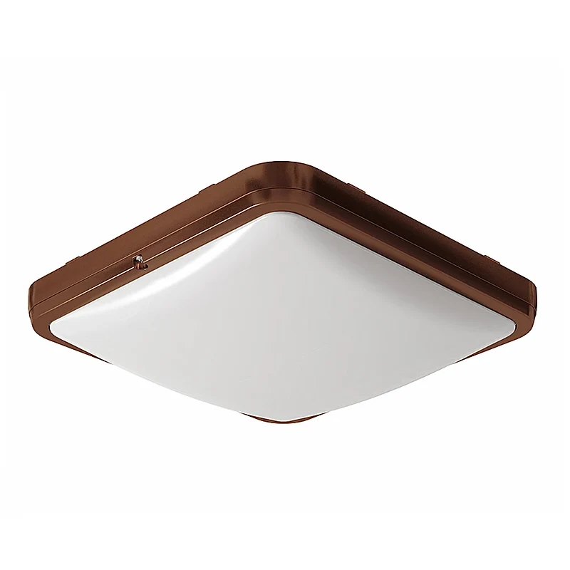 Luminaria plafón LED sobreponer exterior CEILING 250 LED SS 22W luz fría 6000K Chocolate L5265-830 Magg