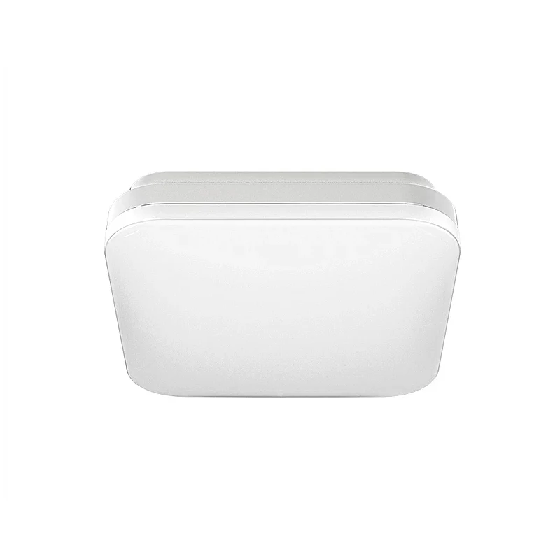 Luminaria plafón LED sobreponer CL SQ 200 12W luz fría 6000K Gris L5241-530 Magg