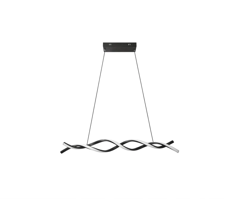 Lámpara Araña Trenzada Diseño Minimalista LED de Suspensión