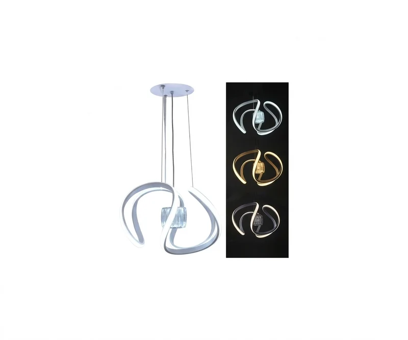 Lámpara Decorativa Colgante Neo Vortex Iluminación LED de Decorativa Vanguardista
