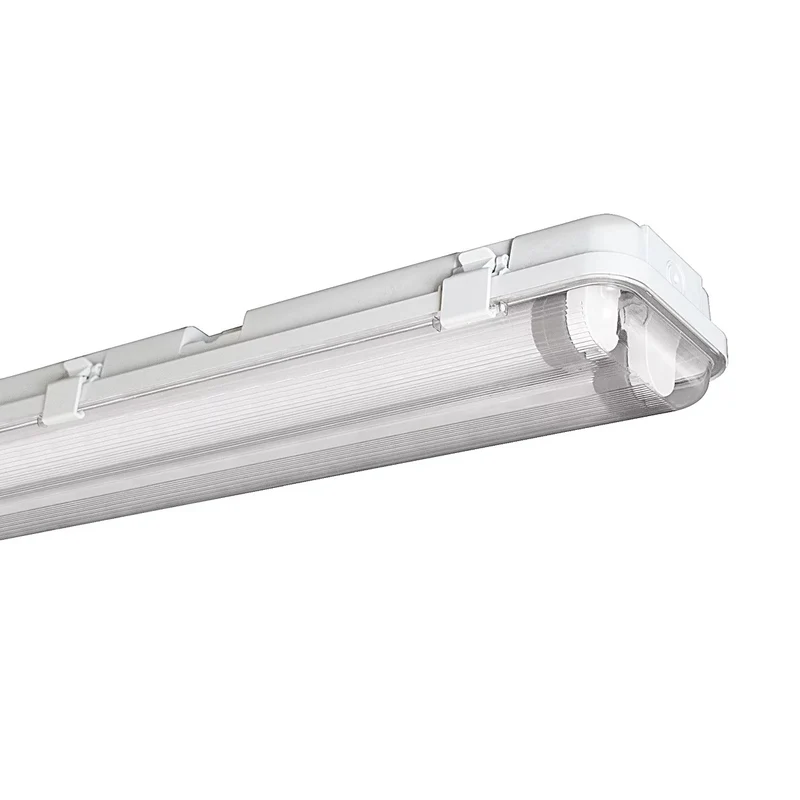 Lámpara LED gabinete techo sobreponer GAMMA LED T8 B 2x16W luz fría 6000K Gris L6869-530 Magg