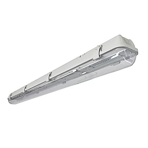 Lámpara LED gabinete techo sobreponer GAMMA LED 1200 40 40W luz fría 6000K Gris Transparente L6853-530 Magg