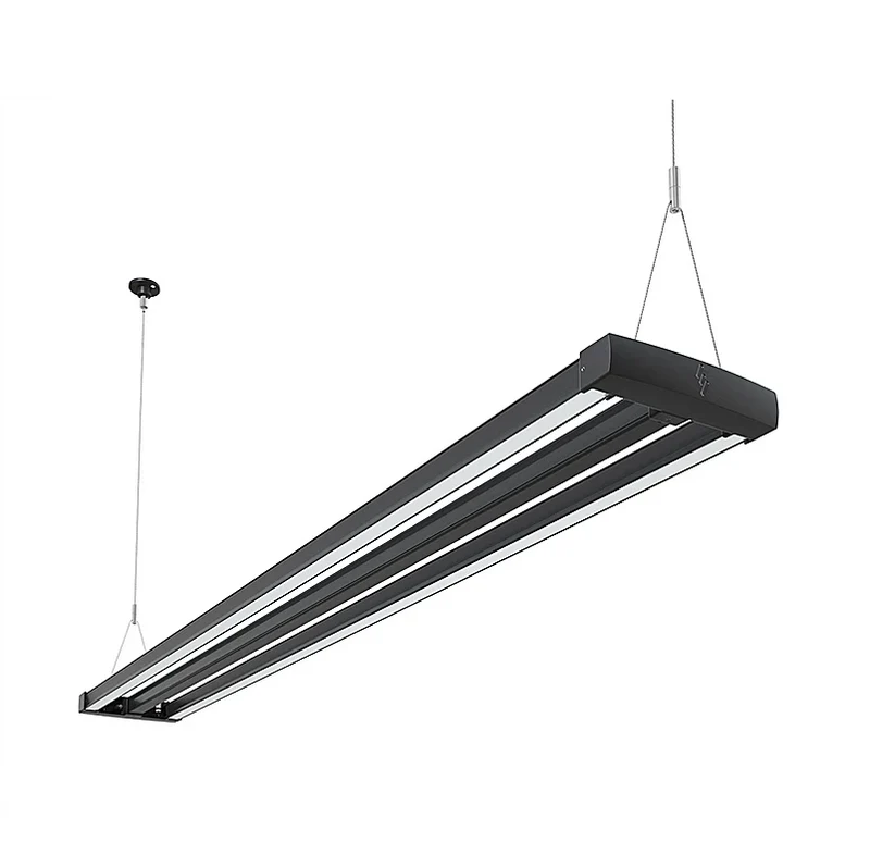 Lámpara lineal gabinete colgante TREK 1800 92W luz neutra 4000K Negro L5831-3I0 Magg