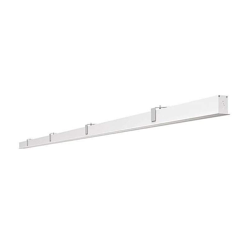 Lámpara LED lineal techo BL U MINI 2400 EMPOTRAR 46W luz cálida 3000K Blanco L6549-1E0 Magg