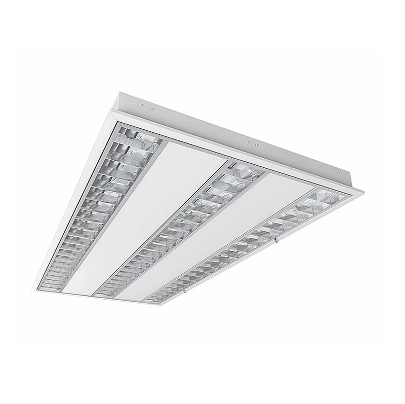 Luminaria LED Gabiente empotrar KROMOS LED 60x120 T5 EMPOTRAR 3x18W luz neutra 4000K Blanco L6034-1I0 Magg
