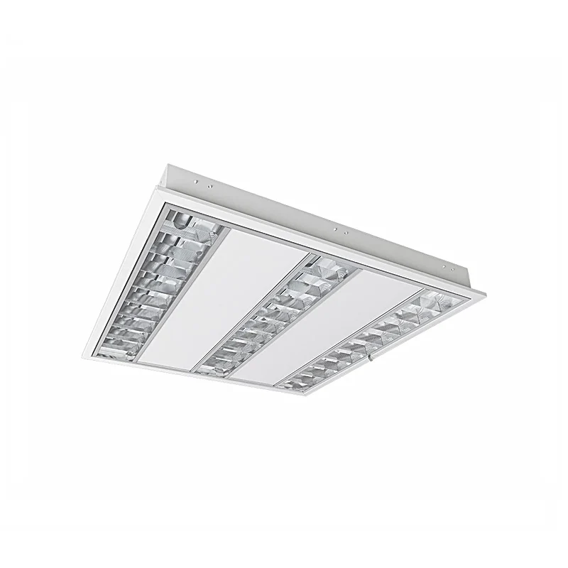 Luminaria LED Gabiente empotrar KROMOS LED 60x60 T5 EMPOTRAR 3x9.5W luz fría 6000K Blanco L6033-130 Magg