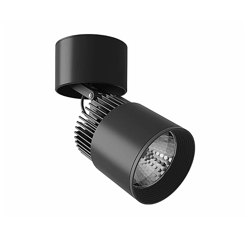 Proyector LED sobreponer techo C 30 S 24° 30W luz cálida 3000K Negro L5667-3E5 Magg
