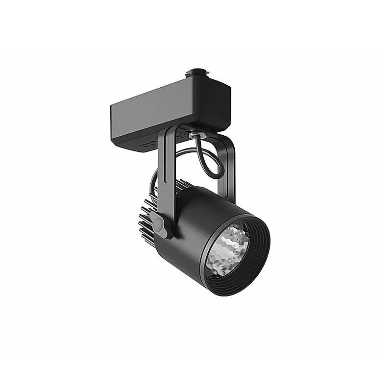 Lámpara a Riel Proyector LED C12 R 45° 12W luz cálida 3000K Negro L5662-3E9 Magg