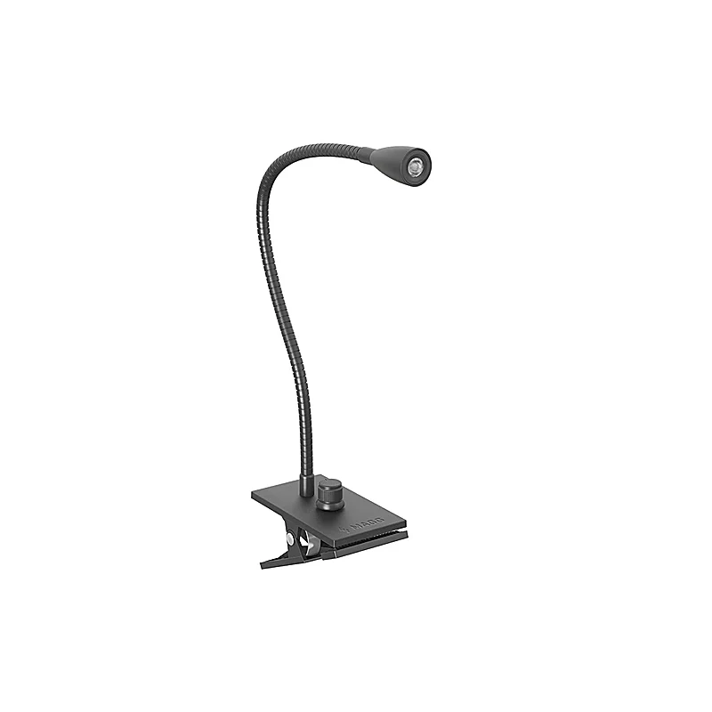 Lámpara de lectura LED SWAN IV 1.7W luz neutra 4000K Negro L5153-3I9 Magg