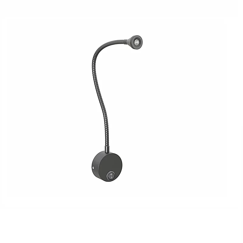 Lámpara de lectura LED SWAN I 1.6W luz neutra 4000K Negro L5150-3I9 Magg