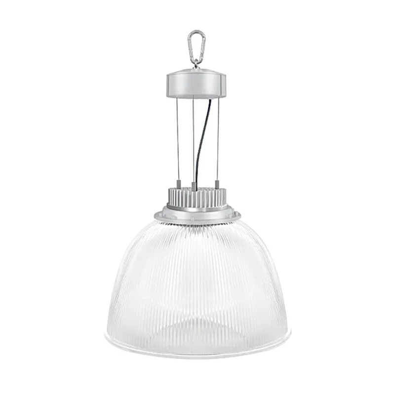 Luminaria LED colgante industrial CAMPANA 14/50 52W luz fría 6000K Plata L5806-S30 Magg