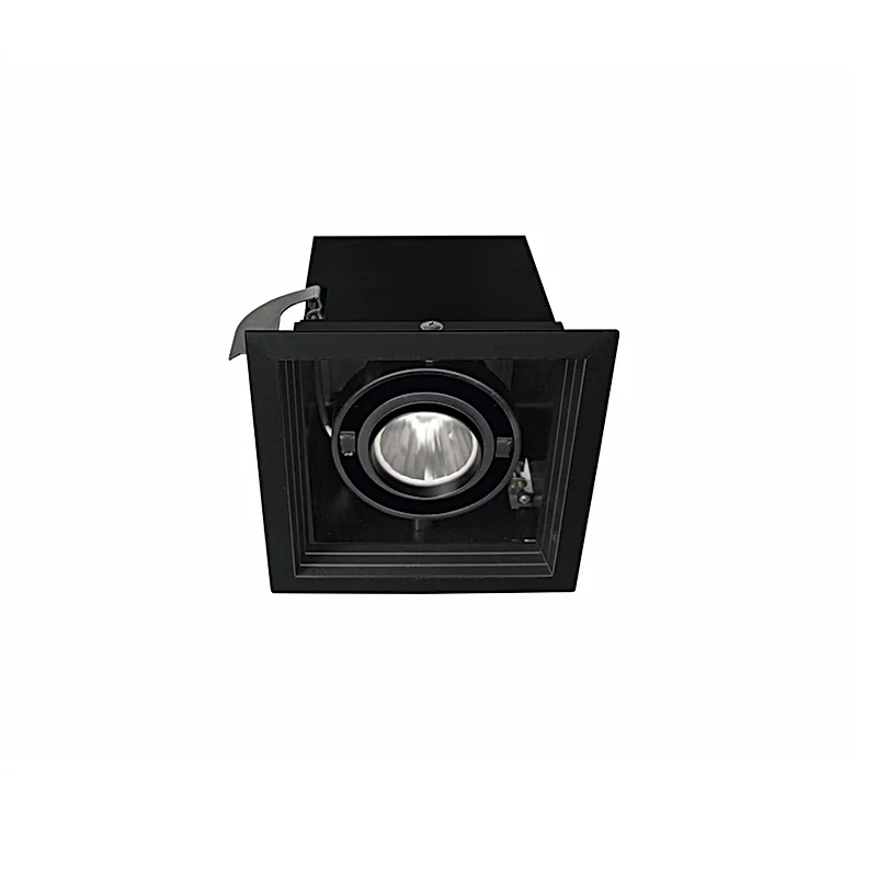 Luminario downlight LED POINTS MINI I 25° 8.8W luz cálida 3000K Negro L5905-YEL Magg