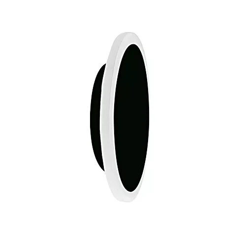 Lámpara sobreponer muro decorativa ECLIPSE LED 25 18W luz cálida 3000K Negro L7287-3E0 Magg