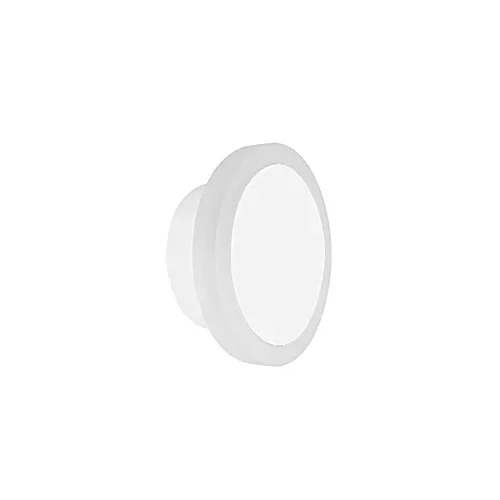 Lámpara sobreponer muro decorativa ECLIPSE LED 10 8W luz cálida 3000K Blanco L7285-1E0 Magg