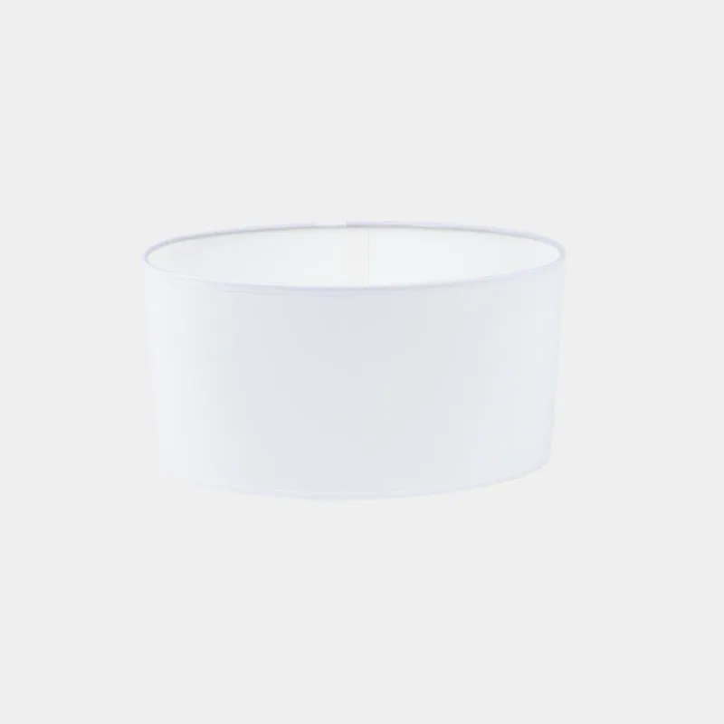 Pantalla LedsC4 Shade Oval blanco 28,5x15cm PAN-177-14