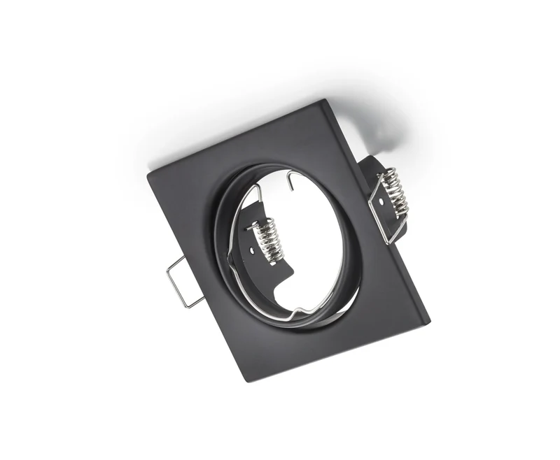 Downlight empotrable foco Trio Jura negro mate 650000132