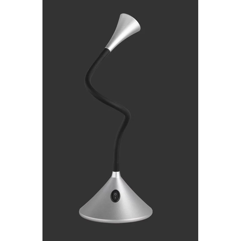 Flexo de sobremesa Trio Viper LED plata 3000K R52391187