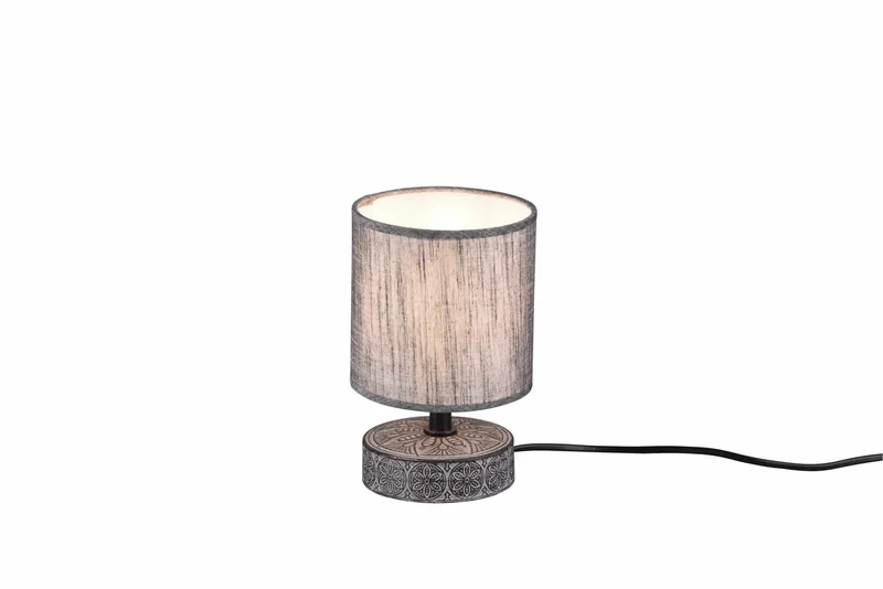 Lámpara de sobremesa Trio Marie cerámica gris R50980111