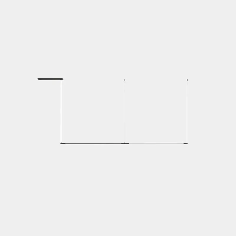 Lámpara de techo colgante LedsC4 Tubs Modular Pendant Lineal Double para escalera