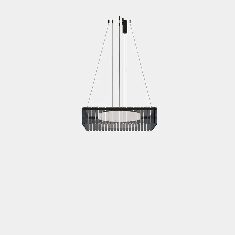 Lámpara de techo colgante LedsC4 Scarlett Square Pendant Individual x