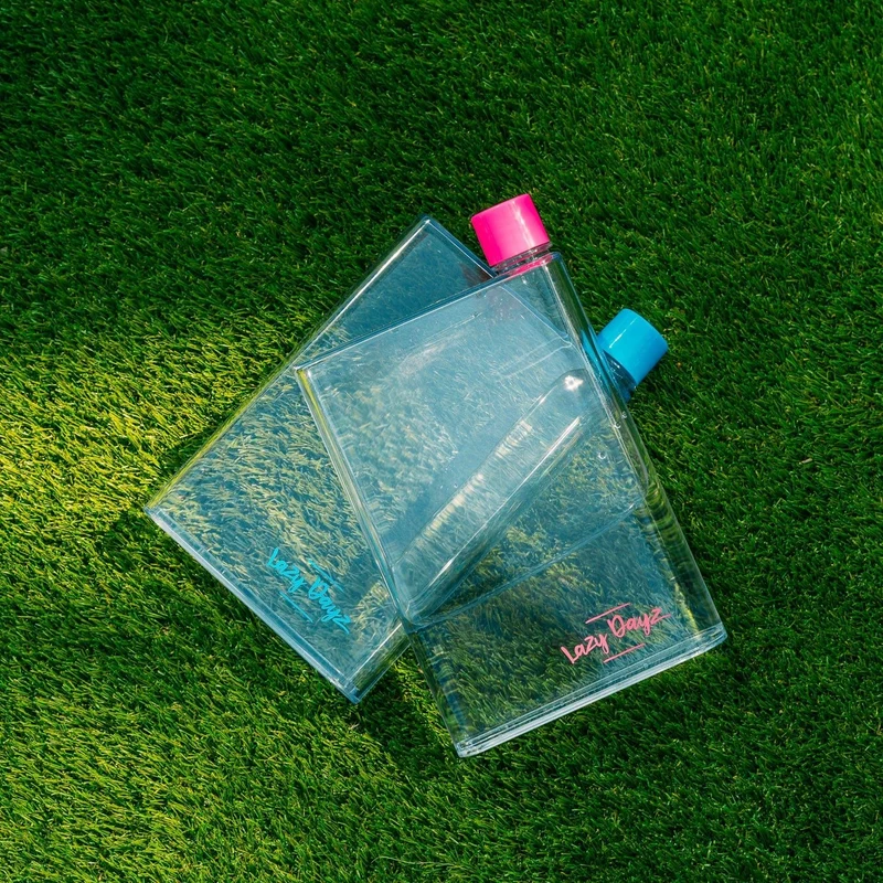 Blue Lazy Dayz Flat Bottle 380ml