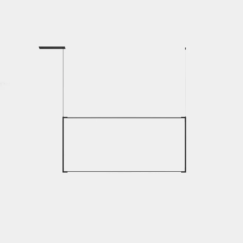 Lámpara de techo colgante LedsC4 Tubs Modular Vertical Rectangular 600x1500mm