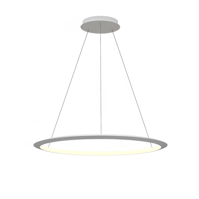 Lámpara de techo colgante LedsC4 Circular Inward Surface grande LED Ø90cm