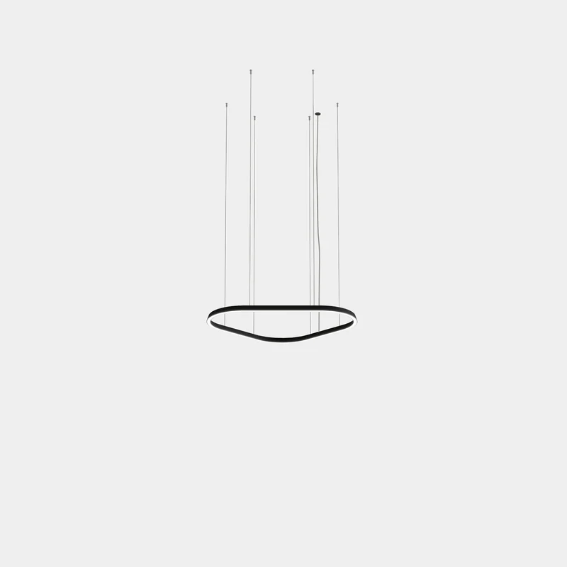 Lámpara de techo colgante LedsC4 Geometric Triangular Mini grande