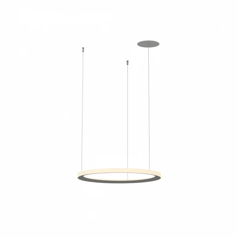 Lámpara de techo colgante LedsC4 Circular Outward Recessed grande LED Ø120cm