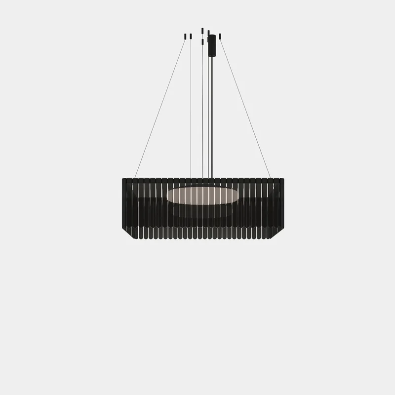 Lámpara de techo colgante LedsC4 Scarlett Square Pendant Individual x