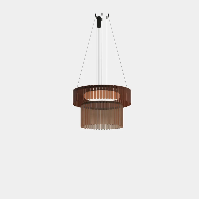 Lámpara de techo colgante LedsC4 Scarlett Circular Pendant Chandelier