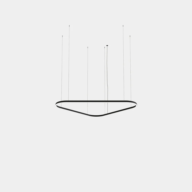 Lámpara de techo colgante LedsC4 Geometric Triangular Mini grande