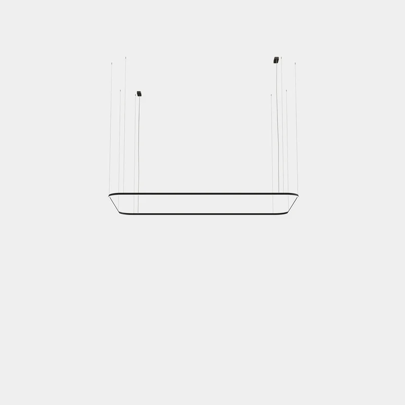 Lámpara de techo colgante LedsC4 Geometric Rectangle Surface 1600x1000mm
