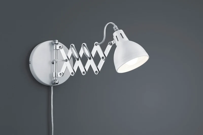 Aplique de pared Trio Scissor blanco mate R20321031