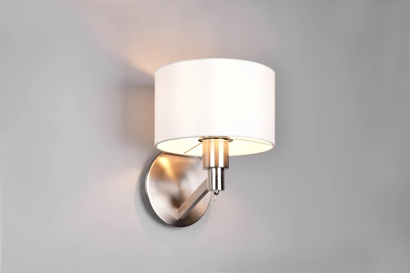 Aplique de pared Trio Cassio LED níquel mate 3000K 2