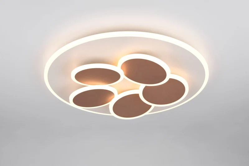 Plafón de techo Trio Mandala warm grey 653210676