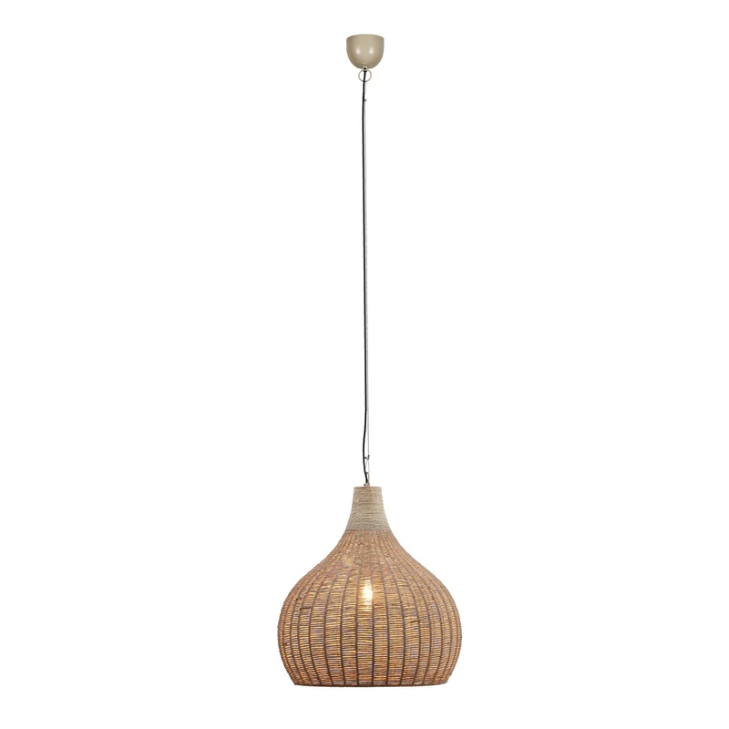 Lámpara de techo colgante Trio Janne negro mate 183cm 366700136