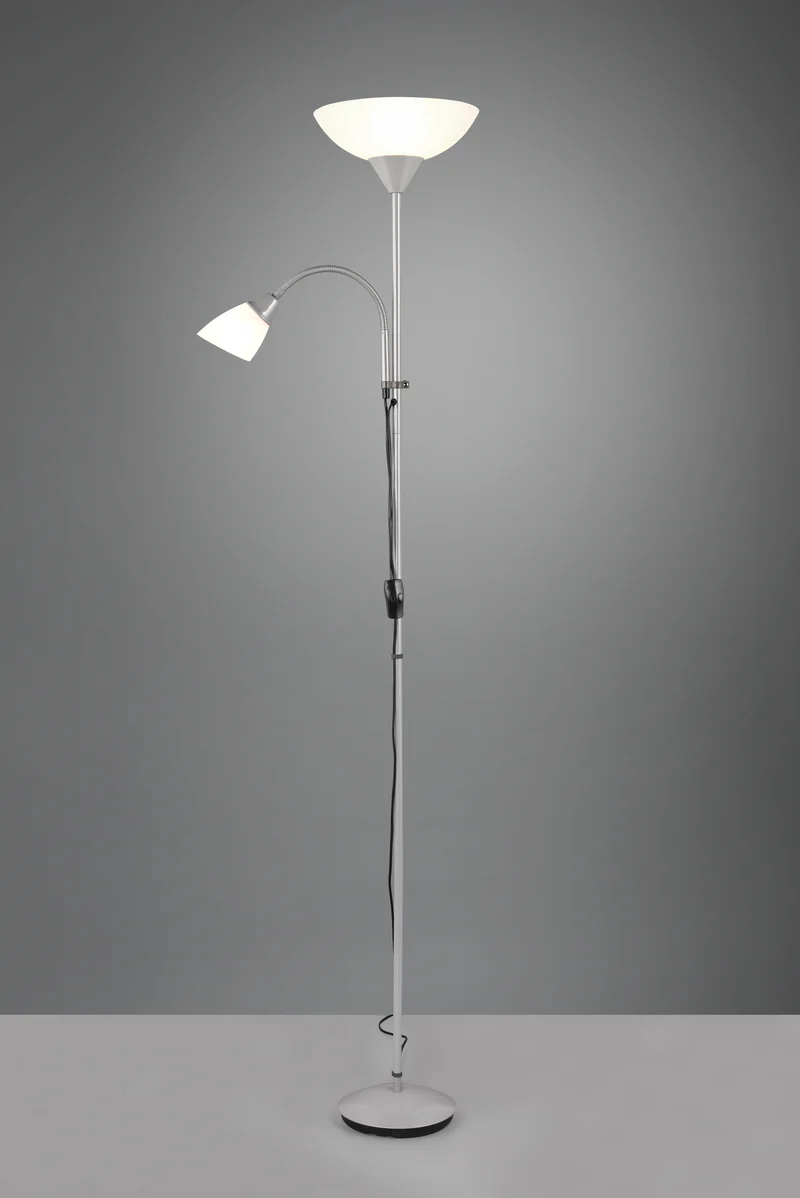 Lámpara de pie Trio Erzwo titán 180cm R4393-87