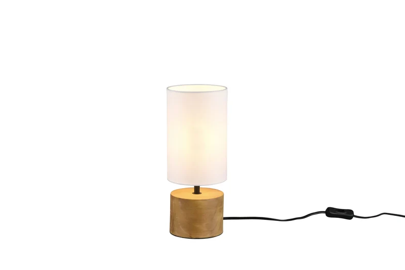 Lámpara de sobremesa Trio Woody madera natural R50171930