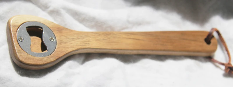 100 x Wholesale for Resell Wooden Spoon Bottle Opener Kitchen Foodie BBQ