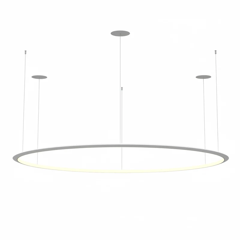 Lámpara de techo colgante LedsC4 Circular Inward Recessed grande LED Ø200cm