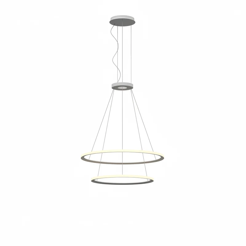 Lámpara de techo colgante LedsC4 Circular Outward 2 Rings grande
