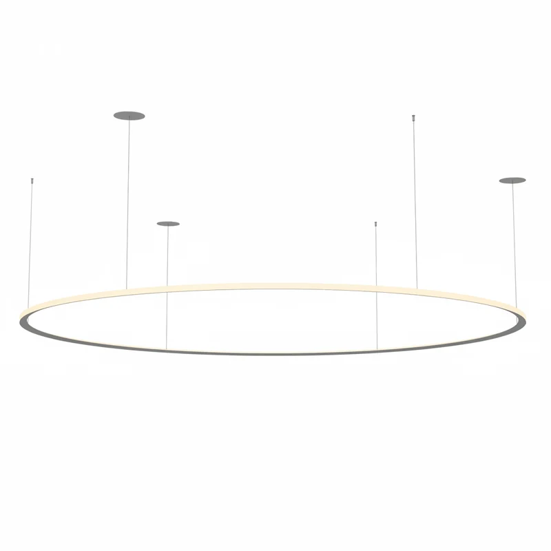 Lámpara de techo colgante LedsC4 Circular Outward Recessed grande LED Ø300cm